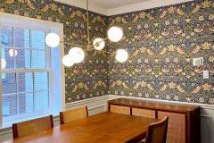 Morris & Co Strawberry Thief Wallpaper Indigo/Mineral Alexandria VA