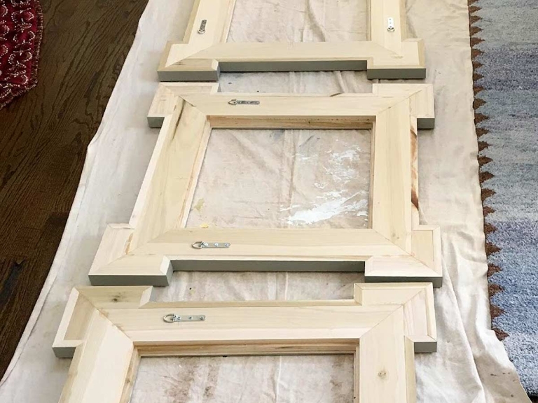 Mirror frames to be hung